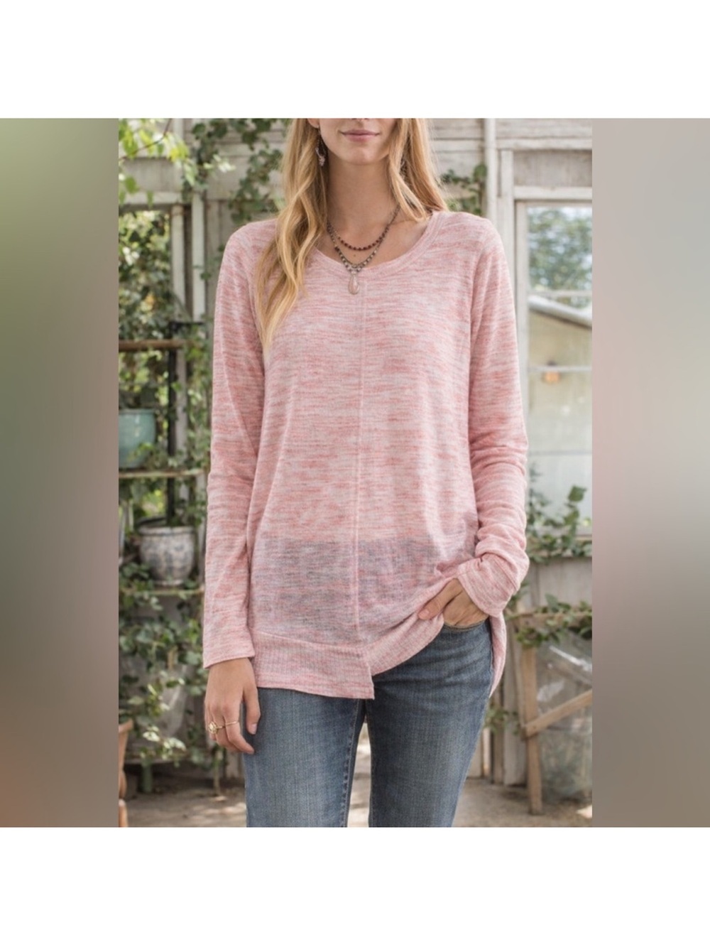 SUNDANCE: Rose PINK Knit